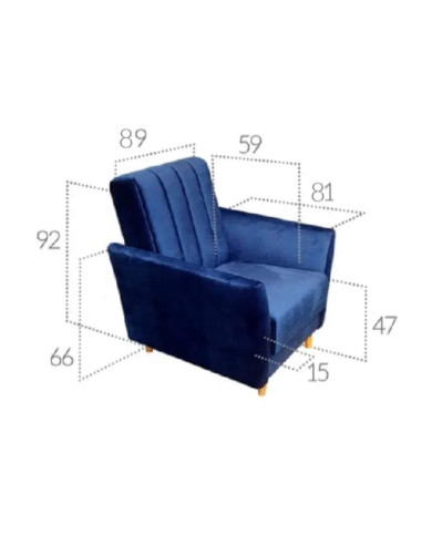 Fotel Nadia, COMFORTEO Fotel Nadia, COMFORTEO