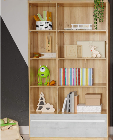 Regał Plano PN-03, z szufladą, LENART Regał Plano PN-03, z szufladą, LENART