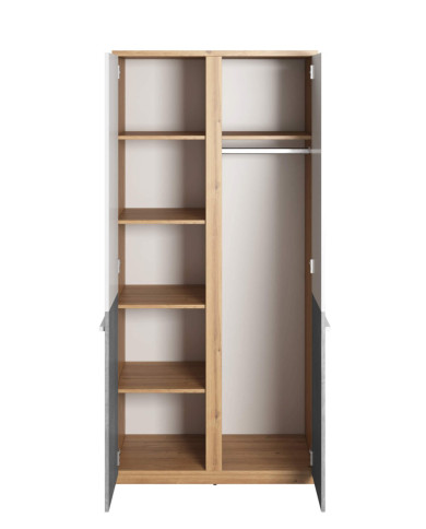 Szafa Plano PN-02, 2-drzwiowa, uchylna, LENART Szafa Plano PN-02, 2-drzwiowa, uchylna, LENART