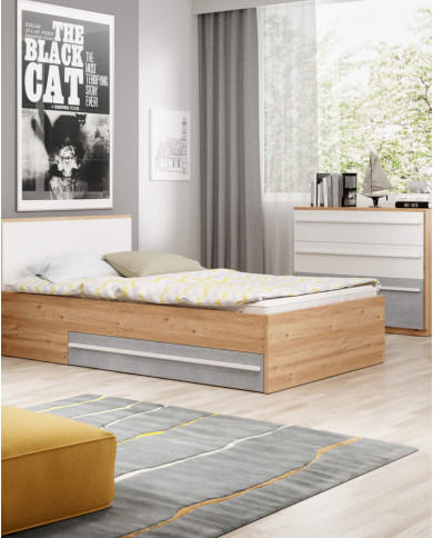 Komoda Plano PN-07, z 3 szufladami, LENART Komoda Plano PN-07, z 3 szufladami, LENART