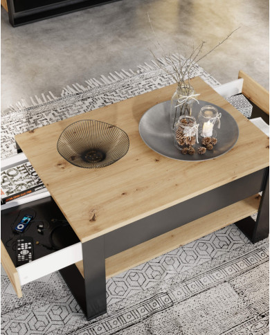 Półka wisząca Quant QA-05, 155 cm, LENART