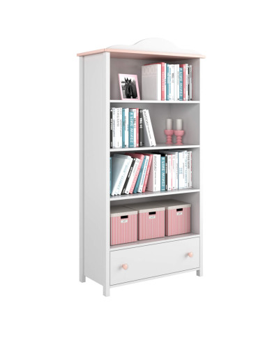 Regał Luna LN-02, z szufladą, LENART Regał Luna LN-02, z szufladą, LENART