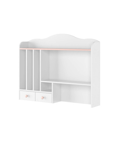 Regał - Nadstawka Luna LN-04, z szufladkami i wnękami, LENART Regał - Nadstawka Luna LN-04, z szufladkami i wnękami, LENART