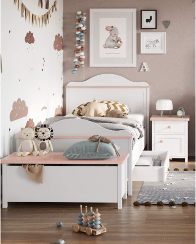 Komoda Luna LN-05, drzwi, szuflady, LENART Komoda Luna LN-05, drzwi, szuflady, LENART