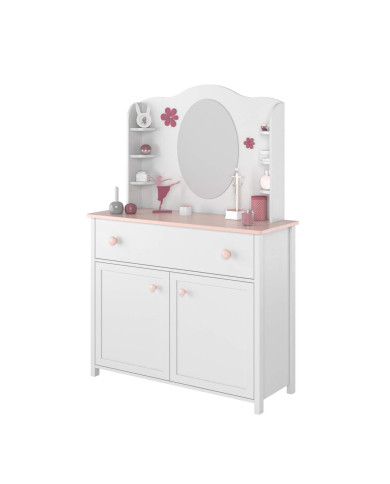 Nadstawka Luna LN-06, lustro, półki, LENART Nadstawka Luna LN-06, lustro, półki, LENART