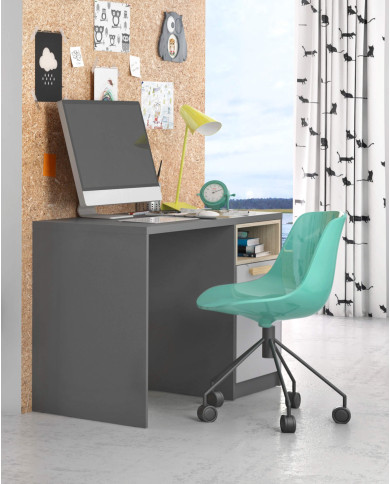 Łóżko dolne Pok Po-14, 80x200 cm, materac, szuflada, LENART Łóżko dolne Pok Po-14, 80x200 cm, materac, szuflada, LENART