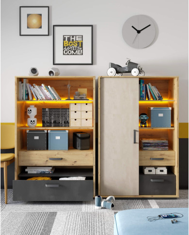 Półka wisząca Qubic QB-09, 115 cm, LENART