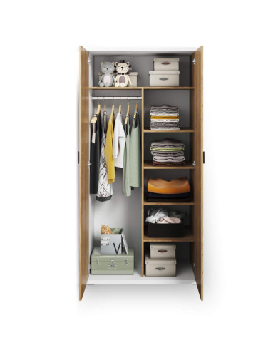 Szafa Simi MS-02, 2-drzwiowa, LENART Szafa Simi MS-02, 2-drzwiowa, LENART