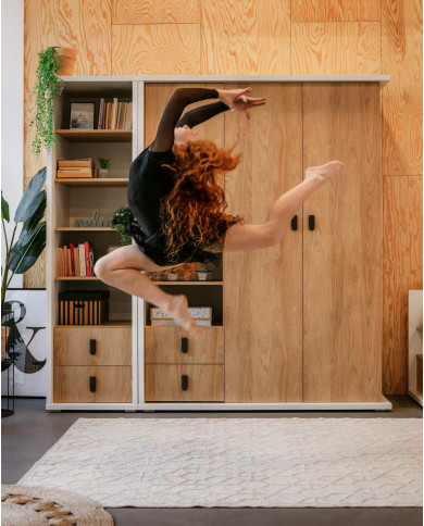 Komoda Simi MS-05, drzwi, szuflady, LENART