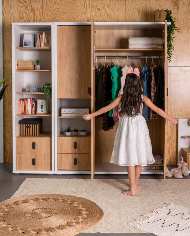 Komoda Simi MS-05, drzwi, szuflady, LENART