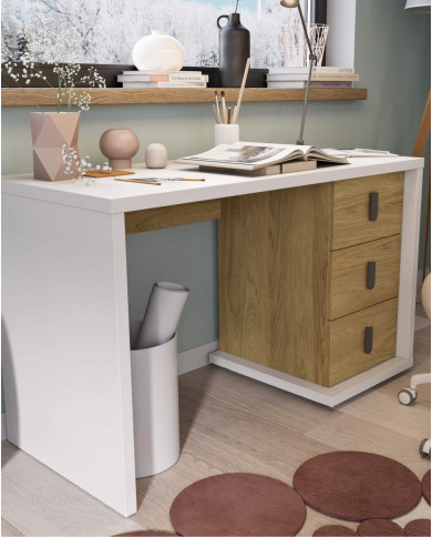 Stolik nocny Simi MS-08P, szuflada, półka, LENART