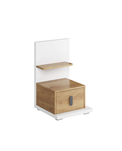 Stolik nocny Simi MS-08P, szuflada, półka, LENART