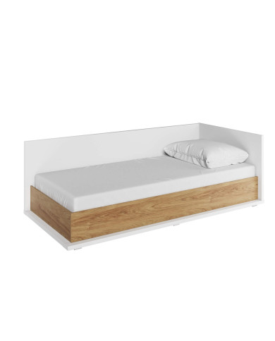 Łóżko, tapczan Simi MS-09 P, 90x200 cm, pojemnik, stelaż, materac, LENART Łóżko, tapczan Simi MS-09 P, 90x200 cm, pojemnik, stelaż, materac, LENART