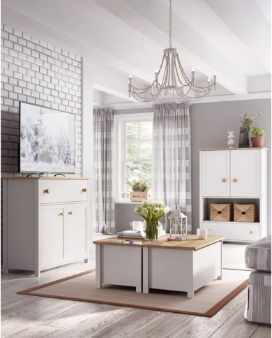 Biurko Story SO-03, szuflada, drzwiczki, LENART