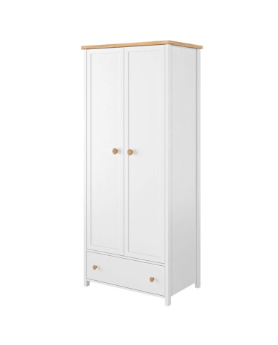 Szafa Story SO-12, 2-drzwiowa, szuflada, półki regałowe, LENART Szafa Story SO-12, 2-drzwiowa, szuflada, półki regałowe, LENART