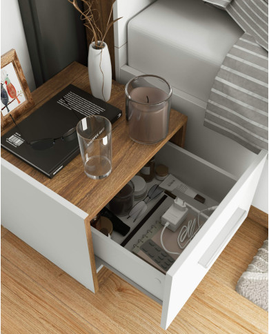 Stolik nocny DT-03L Dentro, szuflada, LENART