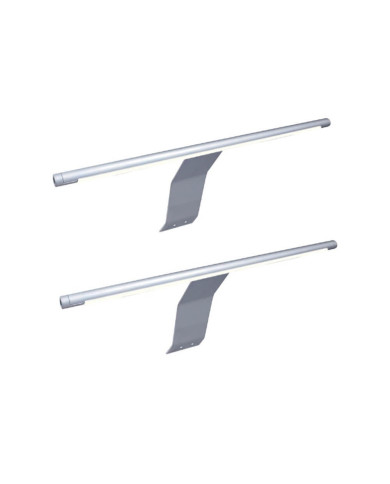 Szafa przesuwna, 250 cm, ID-01 Idea, 3-drzwiowa, lustro, szara, LENART Szafa przesuwna, 250 cm, ID-01 Idea, 3-drzwiowa, lustro, szara, LENART