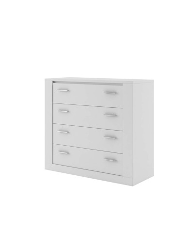 Komoda Idea ID-10, szuflady, biała, LENART Komoda Idea ID-10, szuflady, biała, LENART