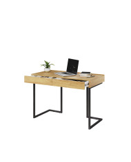 Biurko Teen Flex 110 TF-06+TF-15 110 cm, 2 szuflady, 2 metalowe nogi, LENART