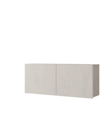 Szafka Teen Flex TF-10, wisząca, drzwiczki, silk flou/ hikora naturalna/ raw steel, LENART Szafka Teen Flex TF-10, wisząca, drzwiczki, silk flou/ hikora naturalna/ raw steel, LENART