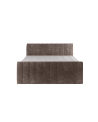 Łóżko kontynentalne Carina 140x200 cm, boxspring, tapicerowane, materace, pojemniki, Wersal Łóżko kontynentalne Carina 140x200 cm, boxspring, tapicerowane, materace, pojemniki, Wersal