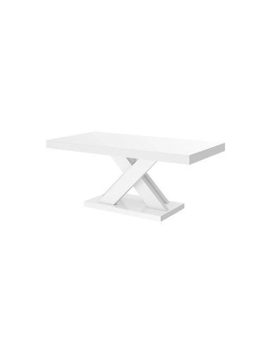 Ława Xenon Lux Mini 60/50/120 cm, biały mat/ biały połysk, HUBERTUS Ława Xenon Lux Mini 60/50/120 cm, biały mat/ biały połysk, HUBERTUS