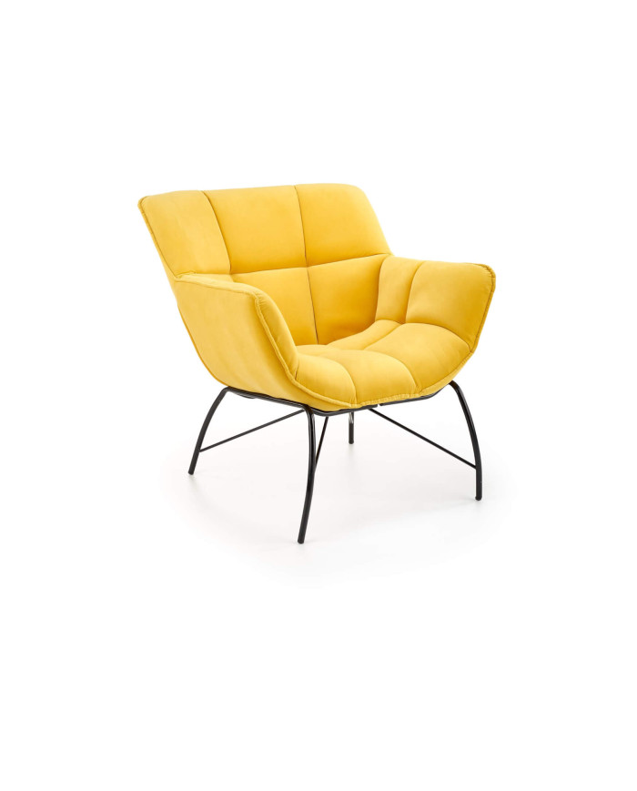 Fotel Belton Żółty-1