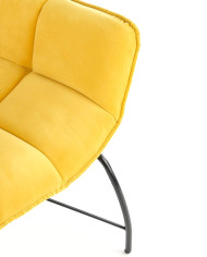 Fotel Belton Żółty-4