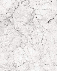 Ławostół rozkładany Quadro Max 120-170/56/75 cm, szuflada, półka, marmur venatino biały połysk/ biały połysk, 1 wkład, HUBERTUS