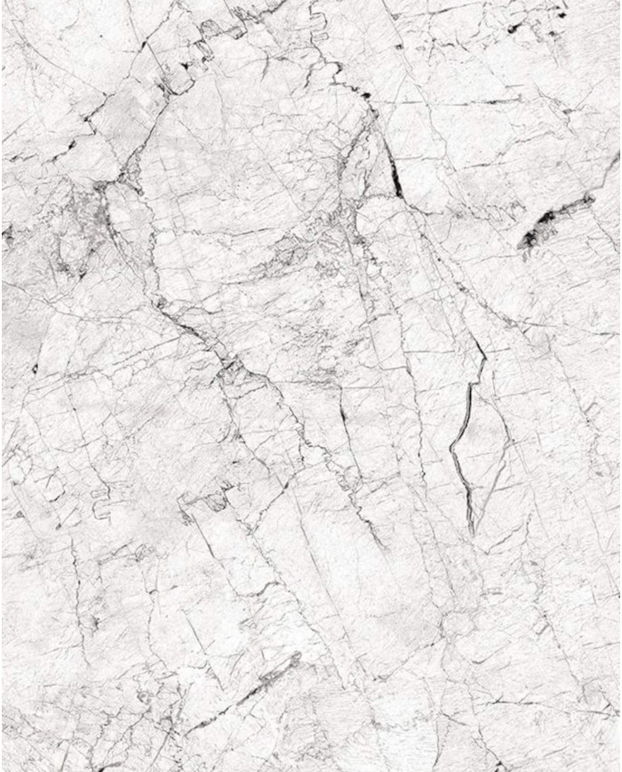 Stół rozkładany Xenon 160, marmur venatino biały połysk/ biały połysk, 160-208/75/89 cm, 1 wkład powiększający, HUBERTUS