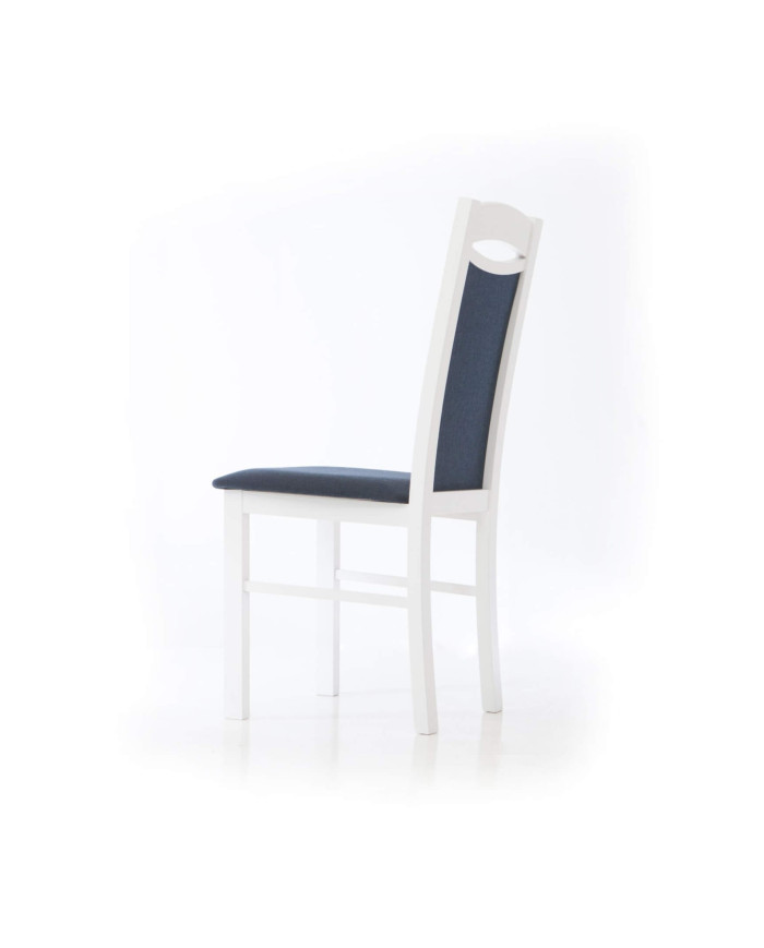 Krzesło KT04, tapicerowane siedzisko i oparcie, stelaż bukowy, DREW-MARK