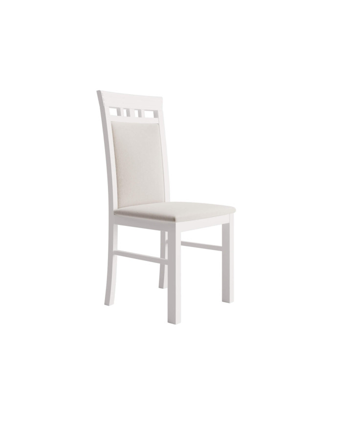 Krzesło KT21, tapicerowane siedzisko i oparcie, stelaż bukowy, DREW-MARK