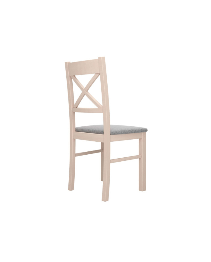 Krzesło KT22, tapicerowane siedzisko, stelaż bukowy, DREW-MARK