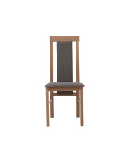 Krzesło KT30, tapicerowane siedzisko i oparcie, stelaż bukowy, DREW-MARK