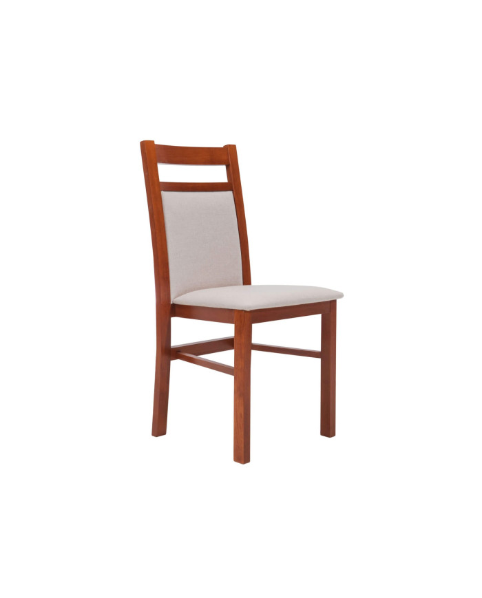 Krzesło KT53, tapicerowane siedzisko i oparcie, stelaż bukowy, DREW-MARK