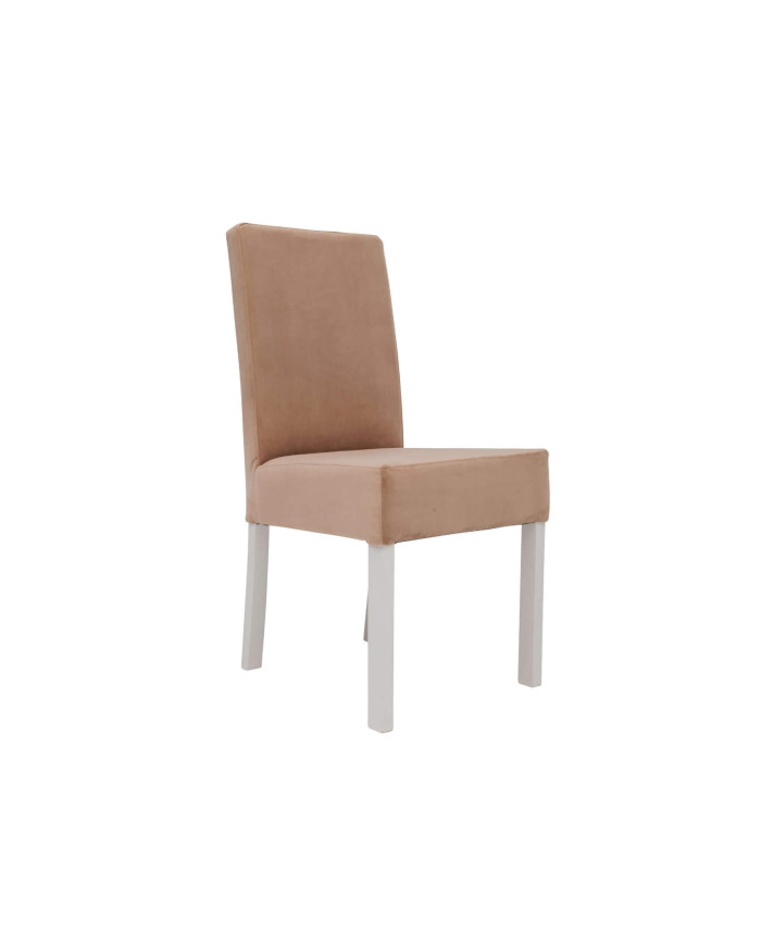 Krzesło KT58, tapicerowane siedzisko i oparcie, stelaż bukowy, DREW-MARK