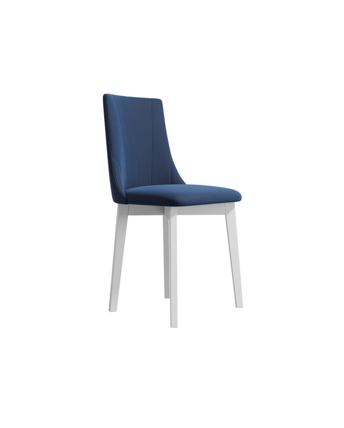 Krzesło KT61/N, tapicerowane siedzisko i oparcie, stelaż bukowy, DREW-MARK