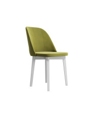 Krzesło KT68N, tapicerowane siedzisko i oparcie, stelaż bukowy, DREW-MARK