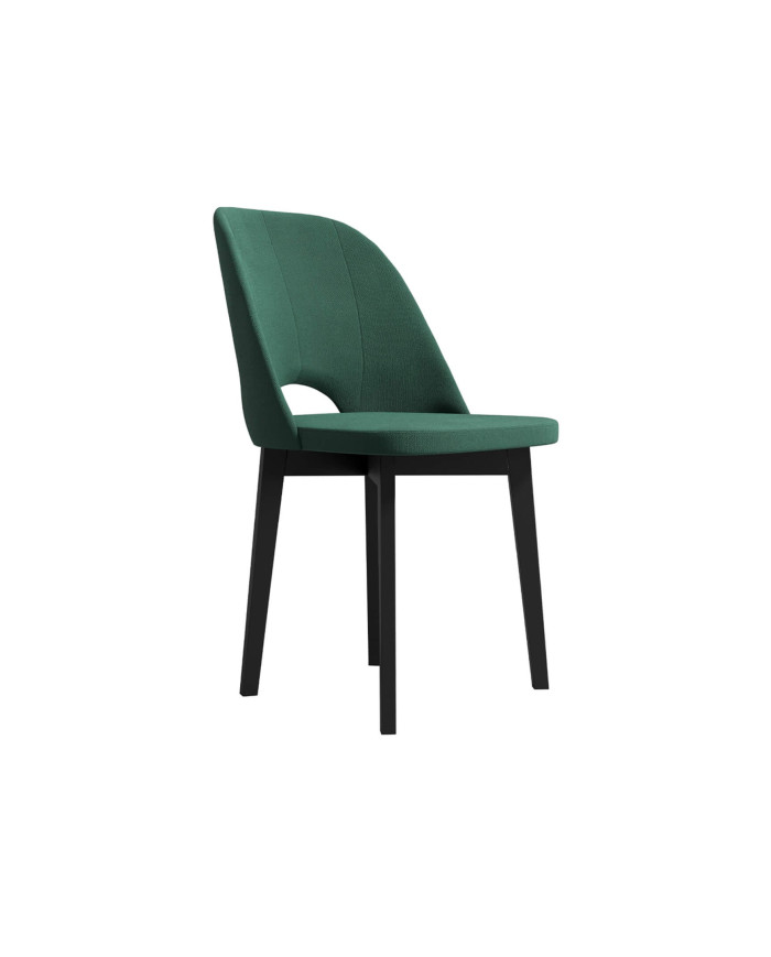 Krzesło KT680/N, tapicerowane siedzisko i oparcie, stelaż bukowy, DREW-MARK