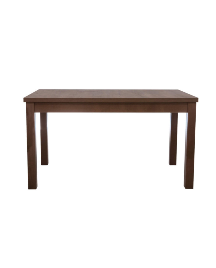 Stół rozkładany ST62/3/F, okleina naturalna, prostokąt, 1 wkład powiększający, 200-270/77/100 cm, noga 7x7 cm, DREW-MARK