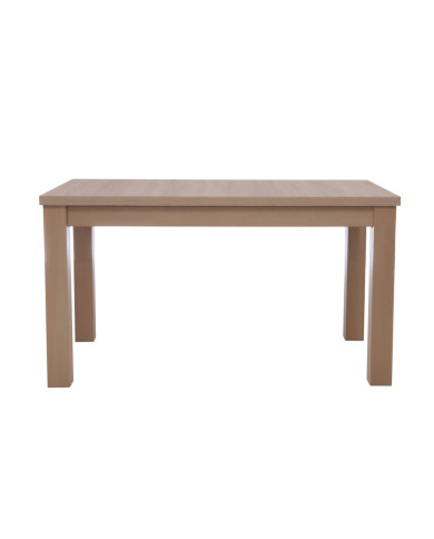 Stół rozkładany ST64/3/F, okleina naturalna, prostokąt, 1 wkład powiększający, 200-270/77/100 cm, noga 9x9 cm, DREW-MARK Stół rozkładany ST64/3/F, okleina naturalna, prostokąt, 1 wkład powiększający, 200-270/77/100 cm, noga 9x9 cm, DREW-MARK