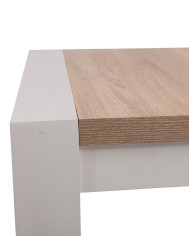 Stół ST40/1/F, rozkładany, 140-200/77/80 cm, noga 9x9 cm, 1 wkład powiększający, DREW-MARK