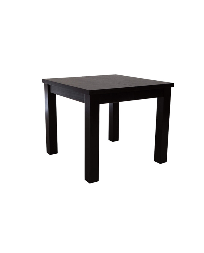 Stół ST56/1/F, rozkładany, 90-140/77/90 cm, noga 7x7 cm, 1 wkład powiększający, DREW-MARK