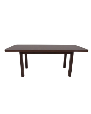 Stół rozkładany STF12, okleina naturalna, prostokątny, 1 wkład powiększający, 160-200/75/90 cm, noga 7x7 cm, DREW-MARK Stół rozkładany STF12, okleina naturalna, prostokątny, 1 wkład powiększający, 160-200/75/90 cm, noga 7x7 cm, DREW-MARK