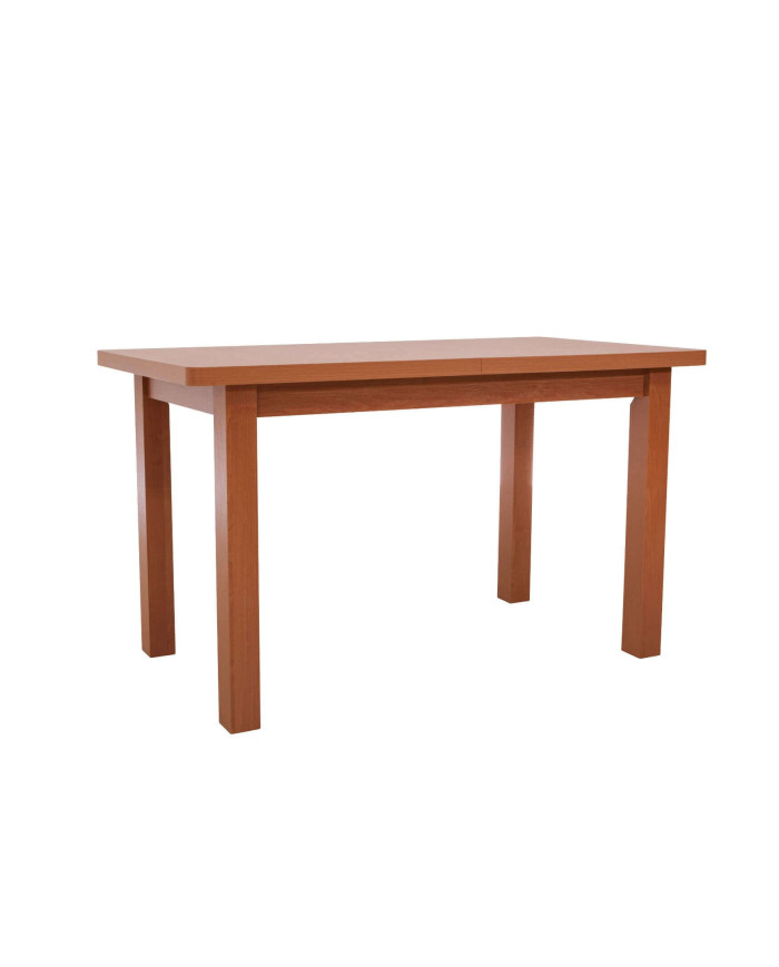 Stół rozkładany STF22, okleina naturalna, prostokątny, 1 wkład powiększający, 130-180/75/70 cm, noga 7x7 cm, DREW-MARK
