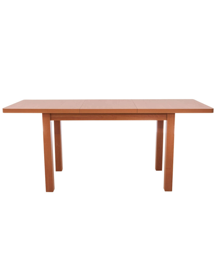 Stół rozkładany STF22, okleina naturalna, prostokątny, 1 wkład powiększający, 130-180/75/70 cm, noga 7x7 cm, DREW-MARK