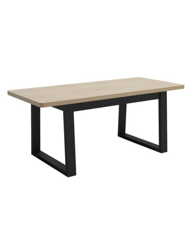 Stół rozkładany STF43, okleina naturalna, rozkładany, 1 wkład powiększający, 140-180/75/80 cm, noga 7x4 cm, DREW-MARK Stół rozkładany STF43, okleina naturalna, rozkładany, 1 wkład powiększający, 140-180/75/80 cm, noga 7x4 cm, DREW-MARK