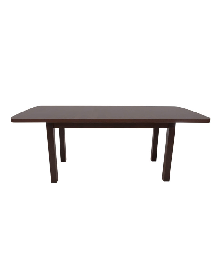 Stół rozkładany STL12, laminat, prostokąt, 1 wkład powiększający, 160-200/75/90 cm, noga 7x7 cm, DREW-MARK
