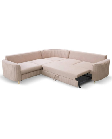 Narożnik Laren, funkcja spania, pojemnik, Laski Meble Narożnik Laren, funkcja spania, pojemnik, Laski Meble