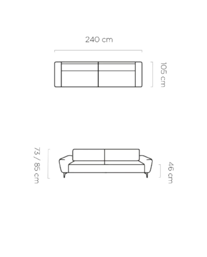 Sofa Bali, funkcja spania, pojemnik, Wersal